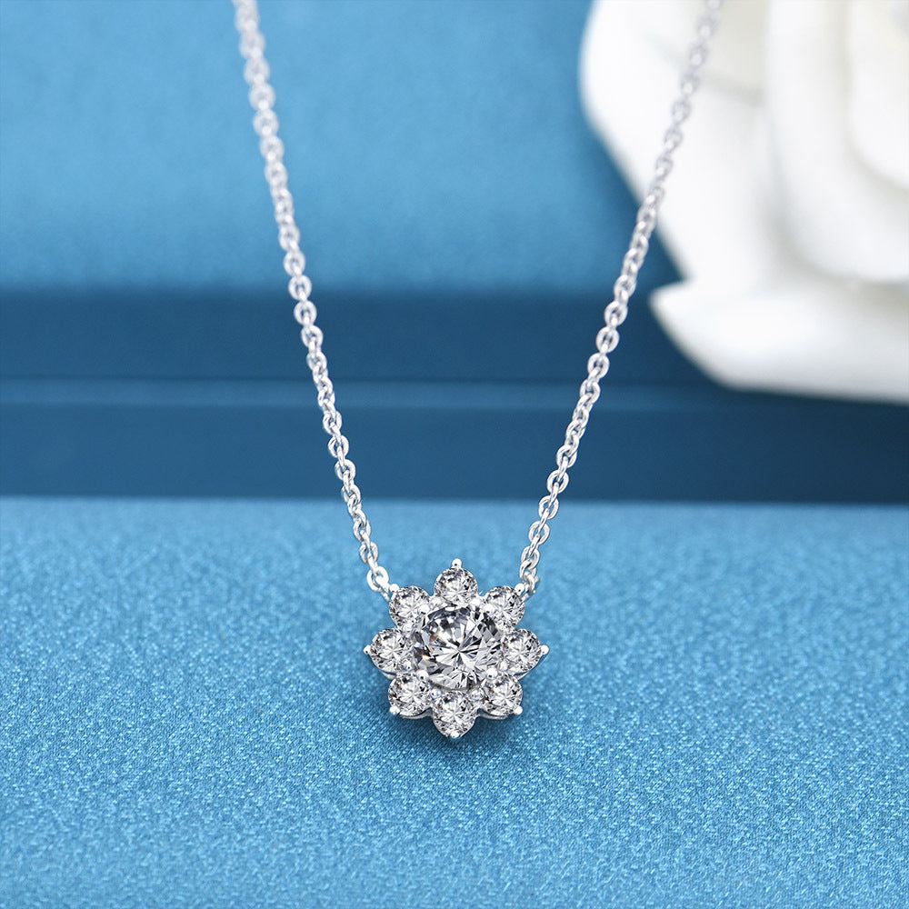 Simple And Compact Fashion Silver Necklace – Jewelry Gift Ideas — 1