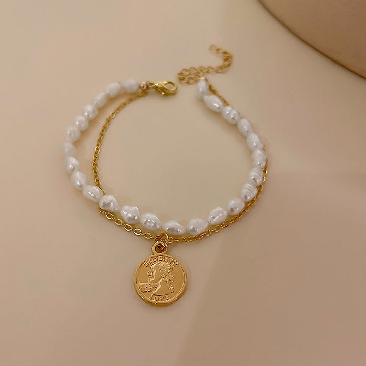 Freshwater Pearl Braided Bracelet Fashion Design Sense – Stylish Gifts — 1