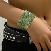 Women's Diamond Elastic Bracelet Wrist Ring Gems – Jewelry Gift Ideas — 7