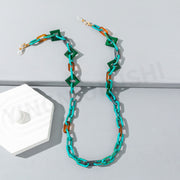 Colorful Mixed Acrylic Halter Glasses Cord – Special Occasion Gifts — 1