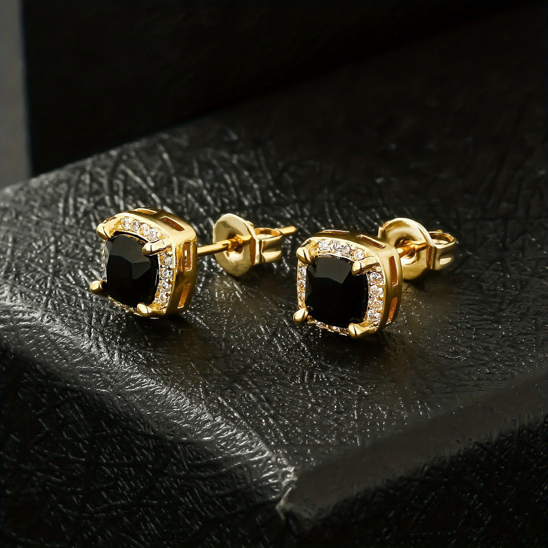 Square Retro Stylish Versatile Earrings – Useful Gifts — 1