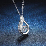 Pendant Smart Water Drop Diamond Necklace – Jewelry Gift Ideas — 5
