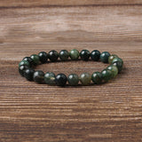 Natural water grass agate bracelet – Jewelry Gift Ideas — 3