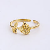 Rose flower ring – Practical Gifts — 5