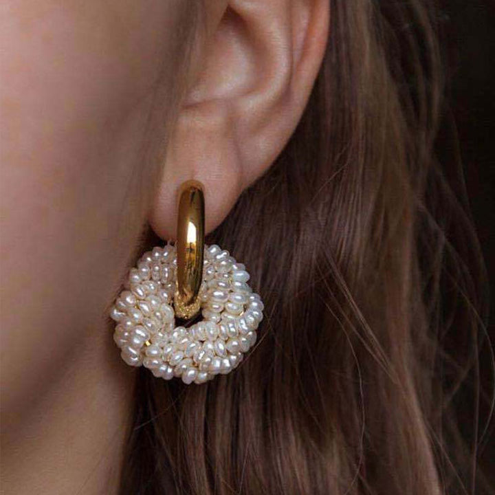 Ins Fashion Trend Simple Lady Hand-woven Pearl – Stylish Gifts — 1