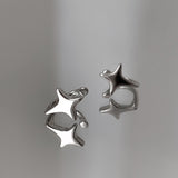Minimalist Cold Wind Star Awn Metal Ear Bone Clip – Gifts for Her — 5