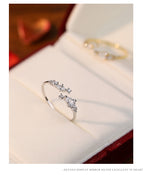 Super Star Point Zircon Ring For Women – Gifts for Her — 9