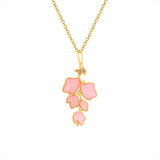 Jewelry Silver Maiden Heart Enamel Petal Pendant – Jewelry Gift Ideas — 6