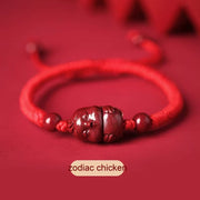 Fidelity Cinnabar Zodiac Red Rope Bracelet – Jewelry Gift Ideas — 3