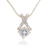 Three-dimensional Cross Necklace Earring Set – Jewelry Gift Ideas — 6
