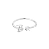 Letters Ring 26 Letters AZ Gold 18K Gold Plated Ring – Gift Ideas — 9