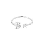 Letters Ring 26 Letters AZ Gold 18K Gold Plated Ring – Gift Ideas — 9