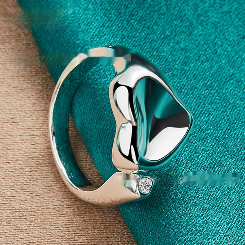 Silver Mouth Ring Women's Fashion Accessories – Stylish Gifts — 1