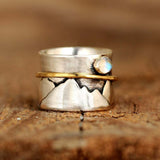 Vintage Separated Valley Gold Circle Moonstone – Unique Gift Ideas — 5