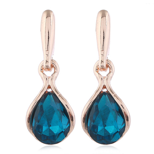 Alloy Water Drop Necklace Earring Jewelry Set – Jewelry Gift Ideas — 2