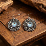 Vintage-style Gemstone Stud Earrings For Women – Stylish Gifts — 4