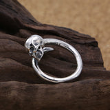 S925 Sterling Silver Ring Vintage Thai Silver Ornament – Stylish Gifts — 3