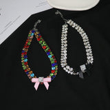 Double Layer Full Diamond Necklace Female – Jewelry Gift Ideas — 1