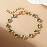 Sweet Beaded Candy Color Heart Bracelet – Jewelry Gift Ideas — 4