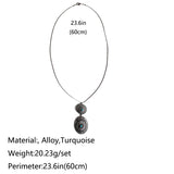 Ethnic Style Retro Jewelry Simple Turquoise – Jewelry Gift Ideas — 6