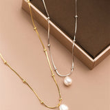 Sterling Silver Simple Light Luxury Necklace – Jewelry Gift Ideas — 5