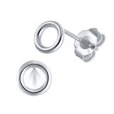 Fashion Ladies Mini Sterling Silver Stud Earrings – Stylish Gifts — 5