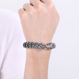 Creative Snake-shaped Eagle Punk Distressed Black – Jewelry Gift Ideas — 18