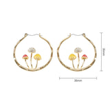 Unique Earring for Women Cute Three Mushroom – Jewelry Gift Ideas — 6