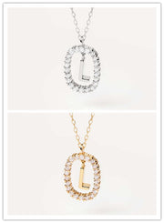 Women's Light Luxury Alphabet Sterling Silver – Jewelry Gift Ideas — 18