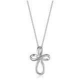 Simple Cross Hanging Clavicle Chain Necklace – Jewelry Gift Ideas — 2