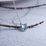Planet necklace, crystal necklace, female – Jewelry Gift Ideas — 3