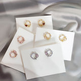 Temperament lily flower earrings – Small Gift Ideas — 1