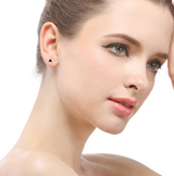 Triangle Black Small Stud Earrings – Gift Ideas — 3