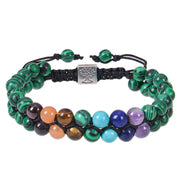 Fashion Jewelry 6mm 7 Chakra Stone Bead Yoga – Jewelry Gift Ideas — 4