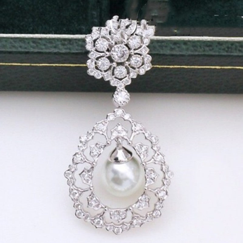 Light Luxury 925 Silver Shell Bead Pendant – Jewelry Gift Ideas — 1