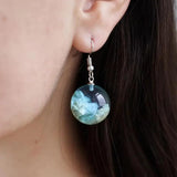 Mori Style Transparent Spherical Resin Stud Earrings – Stylish Gifts — 2