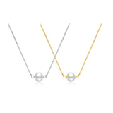 S925 Sterling Silver Baroque Pearl Necklace – Jewelry Gift Ideas — 7