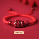 Fidelity Cinnabar Zodiac Red Rope Bracelet – Jewelry Gift Ideas — 6