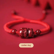 Fidelity Cinnabar Zodiac Red Rope Bracelet – Jewelry Gift Ideas — 6