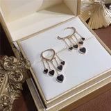 Women's Niche Design Love Tassel Earrings – Gifts for Her — 2