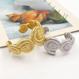 Novel And Unique Snail Shell Shape 18K Gold – Jewelry Gift Ideas — 4