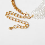 Vintage Baroque Pearl Short Layered Necklace – Jewelry Gift Ideas — 6