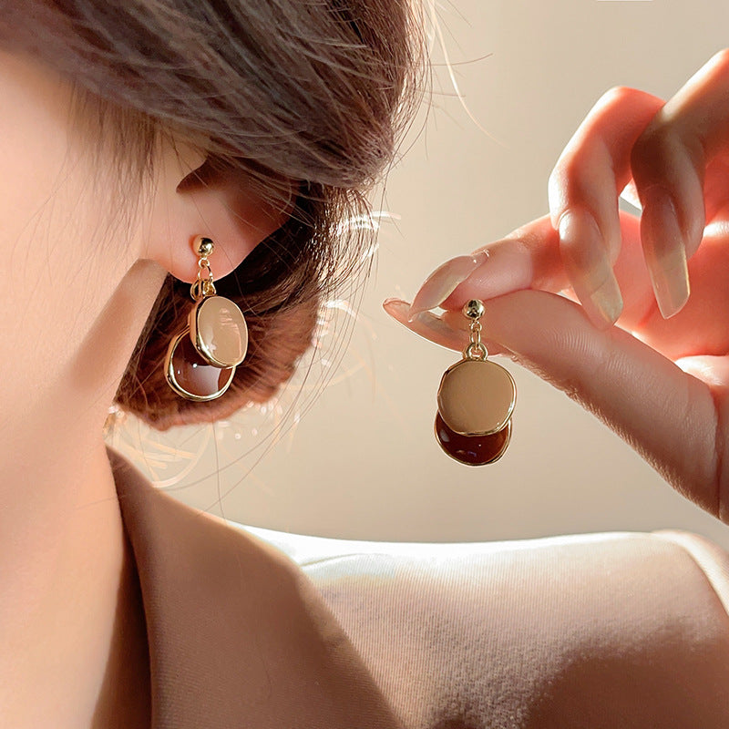 Retro High Sense Niche Unique Earrings Eardrops – Holiday Gift Ideas — 1