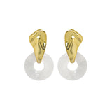 Niche White Crystal S925 Sterling Silver Stud – Birthday Gifts — 4