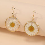 Natural Plant Dried Chrysanthemum Pendant – Jewelry Gift Ideas — 3