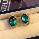 925 Silver Needle Water Diamond Retro Style Earrings – Stylish Gifts — 7