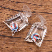 Transparent Resin Simulation Goldfish Pendant – Jewelry Gift Ideas — 7