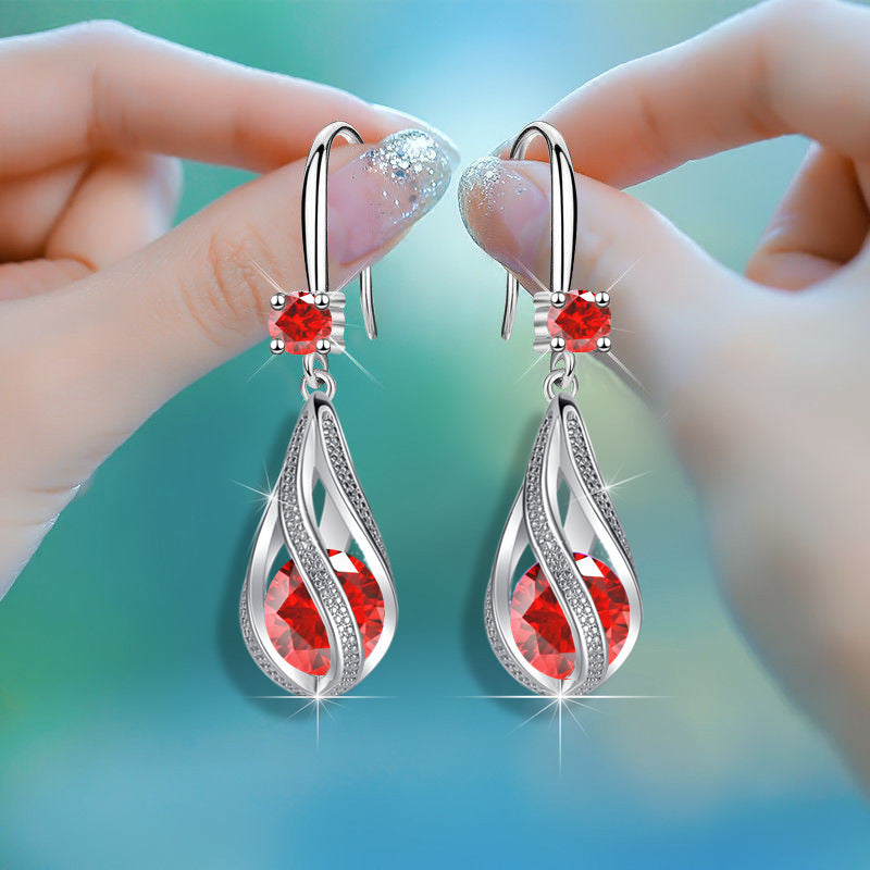Women's Fashion Rotating Teardrop Earrings – Stylish Gifts — 1