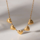 Peach Heart Stainless Steel Pendant European – Jewelry Gift Ideas — 6