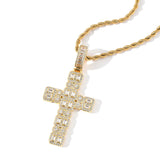 Zircon Circumference Mixed Inlaid Cross Pendant – Jewelry Gift Ideas — 2